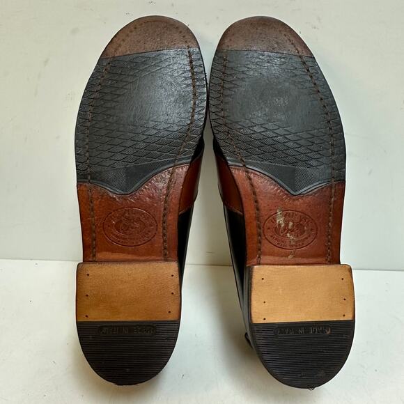 NEW HEELS Rancourt & Co. x H. S. Trask Brown Penny Loafer Handsewn USA 8.5 D main image 6
